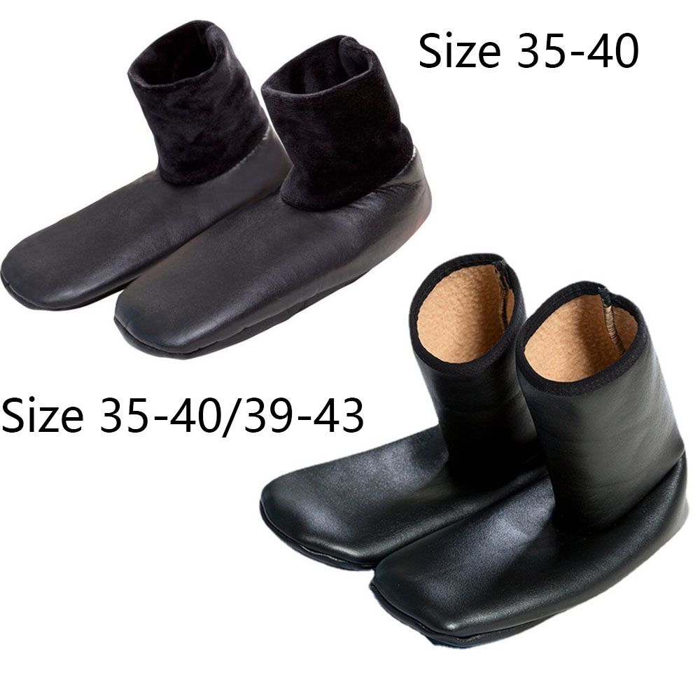 Унисекс Мужские Женские Зимние Дышащие Средние Носки Мягкие Нескользящие Сапоги Тапочки Кожаные Термоноски
