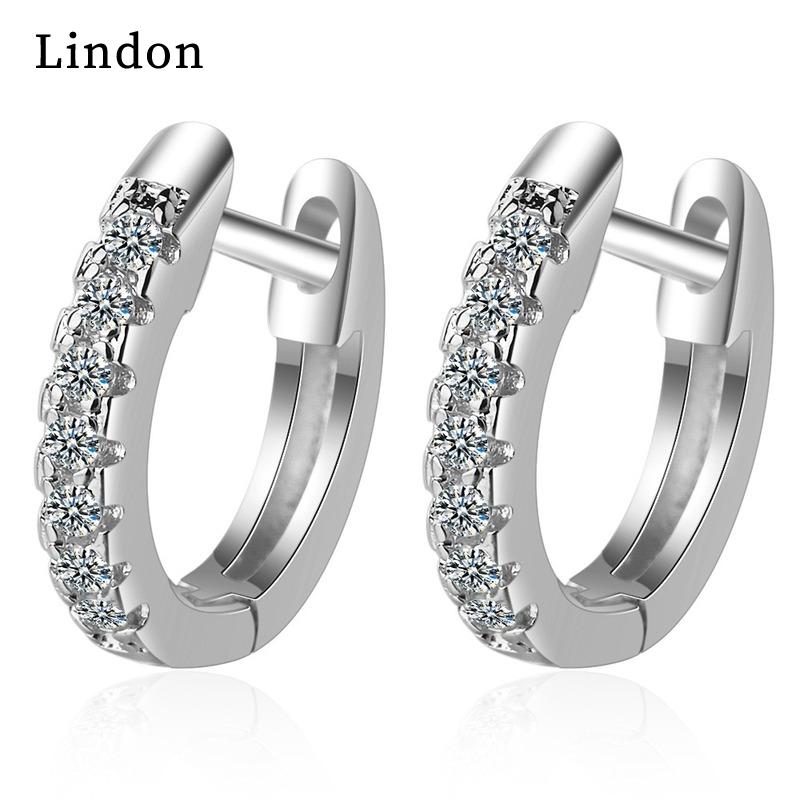 Lindon Copper Alloy Zircon Earrings Drop Earrings For Women Wedding Party Gifts