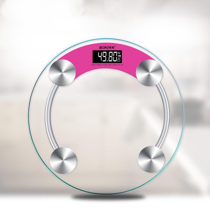 Round Scale Electronic Scale Human Health Scale Gift Weight Electronic Scale Large Model