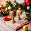 Wooden Goblet Handmade Chalice Wine Drinking Cup,15.24 Cm X 5oz, Perfect for Wedding, Christmas, Eucharist  Kiddush 1Pc