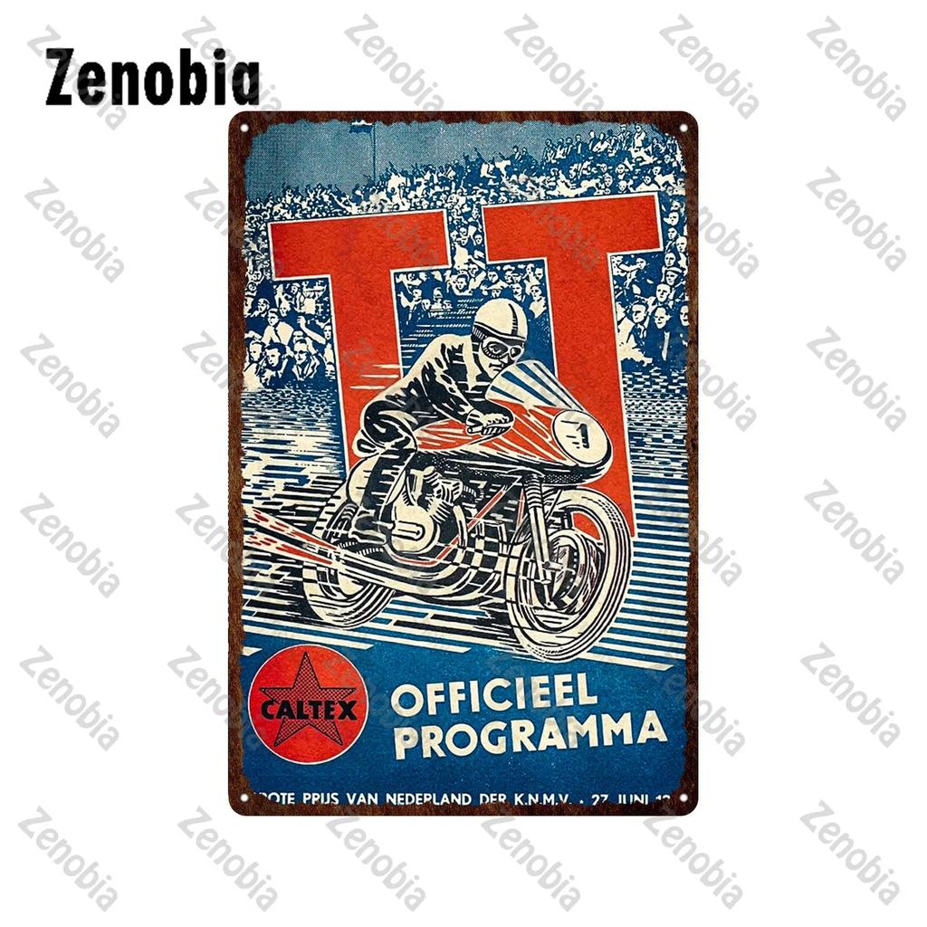 Motorcycles Metal Signs Tin Sign Ace Cafe London Road Race Wall Stickers Isle of Man TT Garage Bar Pub Home Wall Decoration