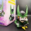 12 см Аниме Dragon Ball Милый Селл Сидячая Поза Прямой Средний Палец Фигурка Действия ПВХ Модель Кукла Коллекция Статуэтка Украшение Игрушка