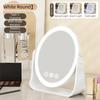 Eversible LED Makeup Mirror 3 Color Makeup Beauty Mirror 5x Magnifying Mirror with Led  Travel