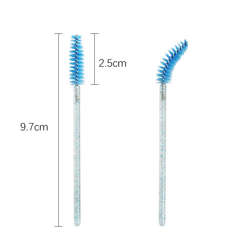 50Pcs/pack Eyelash Brush Disposable Eye Lashes Comb Applicator Makeup Tools Mascara Extension Comb Wands Brushes