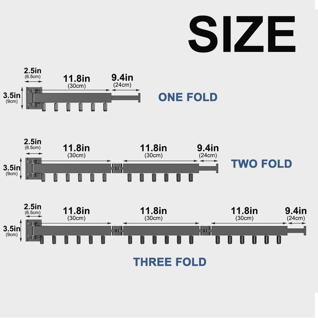 Выдвижная складная вешалка для одежды, алюминиевая сушилка, настенная вешалка для белья, место для хранения белья, вешалка для одежды для дома, отеля