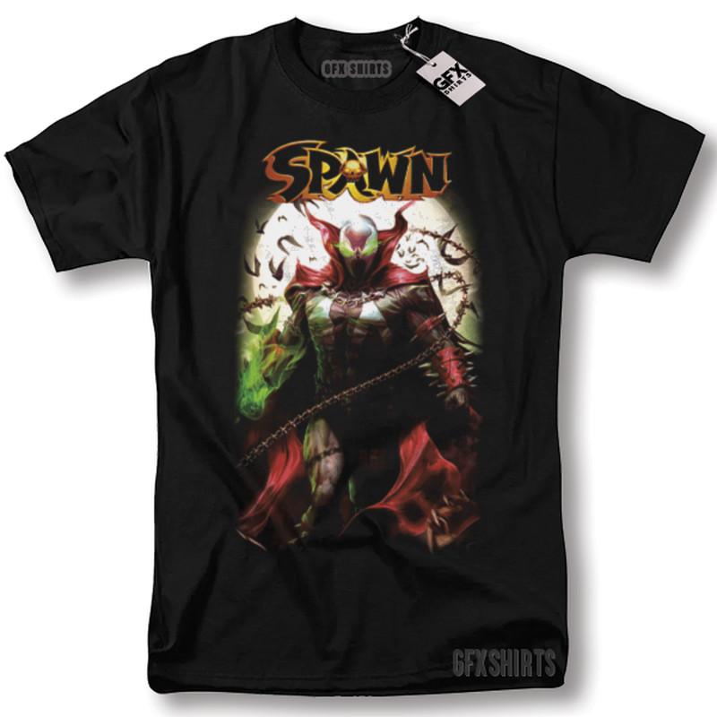 Футболка Spawn 90-х Фильм Классика Ретро Винтаж Графический Дизайн Футболка