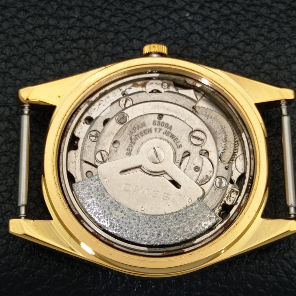 REFURBISHED VINTAGE SEIKO 5 AUTOMATIC JAPAN MENS BLACK DIAL WATCH a434407-2
