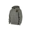 NBA Pullover Hoodie With Logo Print Long Sleeve Zip-Up Men Tops Gray FD8466-053