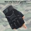 1 Pair Kids Half Finger Gloves Anti-Slip Sport Mittens Large Area Anti-Slip Design