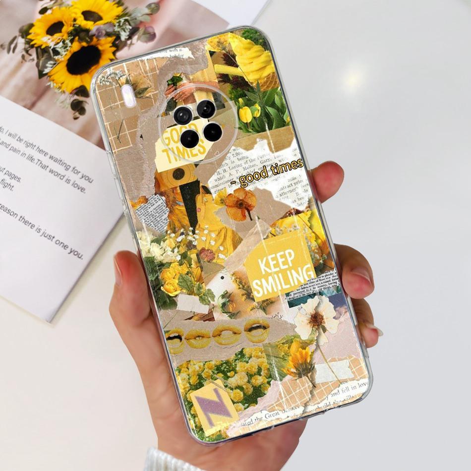 For Huawei Y9a Case Huawei Nova Y9a FRL-L22 FRL-L23 NovaY9a Y 9A Fashion Cool Pattern Soft Silicone TPU Phone Cases