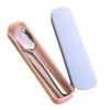 Portable Travel Stainless Steel Spoon Chopsticks Cutlery Set with Carry Case