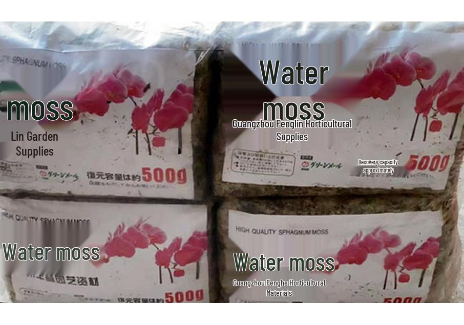 Micro-Landscape Sphagnum Moss Substrate for Orchids & Reptile Bedding
