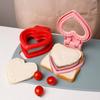 Stainless Steel Toast Bread Mold Heart-Shaped Sandwich Maker  Kitchen Baking Tools