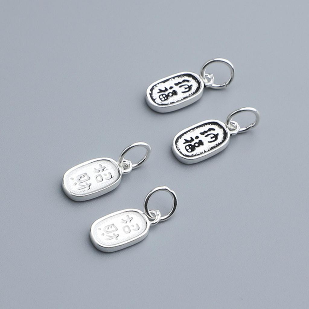 Подвеска из тайского серебра S925 для самостоятельного изготовления ожерелья и браслета