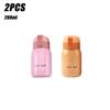 1/2PCS Goodluck Small Cute Mini Thermos Cup MINI Portable Creative Pot Belly Water Cup Pocket Cup with Hand Gift