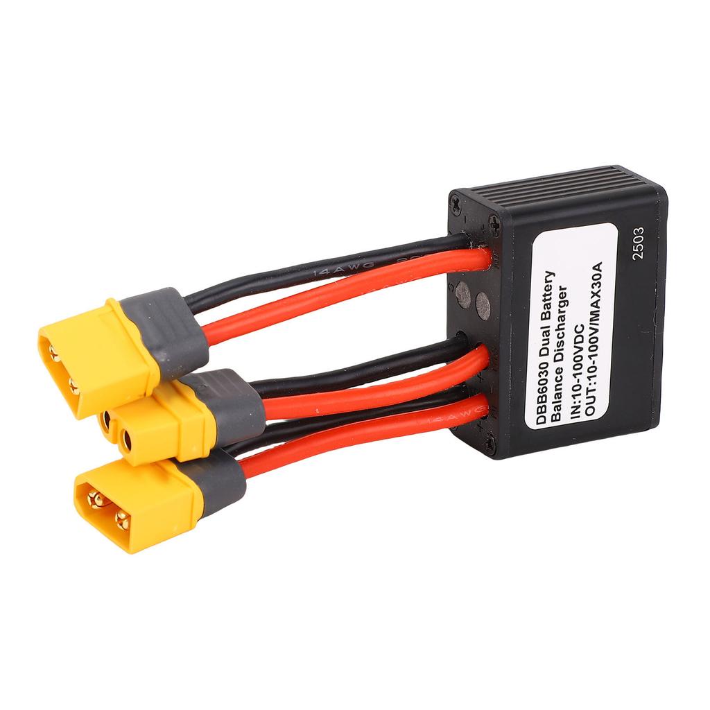 Электрический преобразователь разряда двойной батареи 30А 1000 Вт Переключатель-балансир двойного аккумуляторного блока с портом зарядки для велосипеда