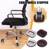 5pcs Office Chair Wheel Stopper Chair Fixing Shockproof Wood Scratches Prevents Furniture Pad Carpet Wheel Caster Stopper F Z7A6