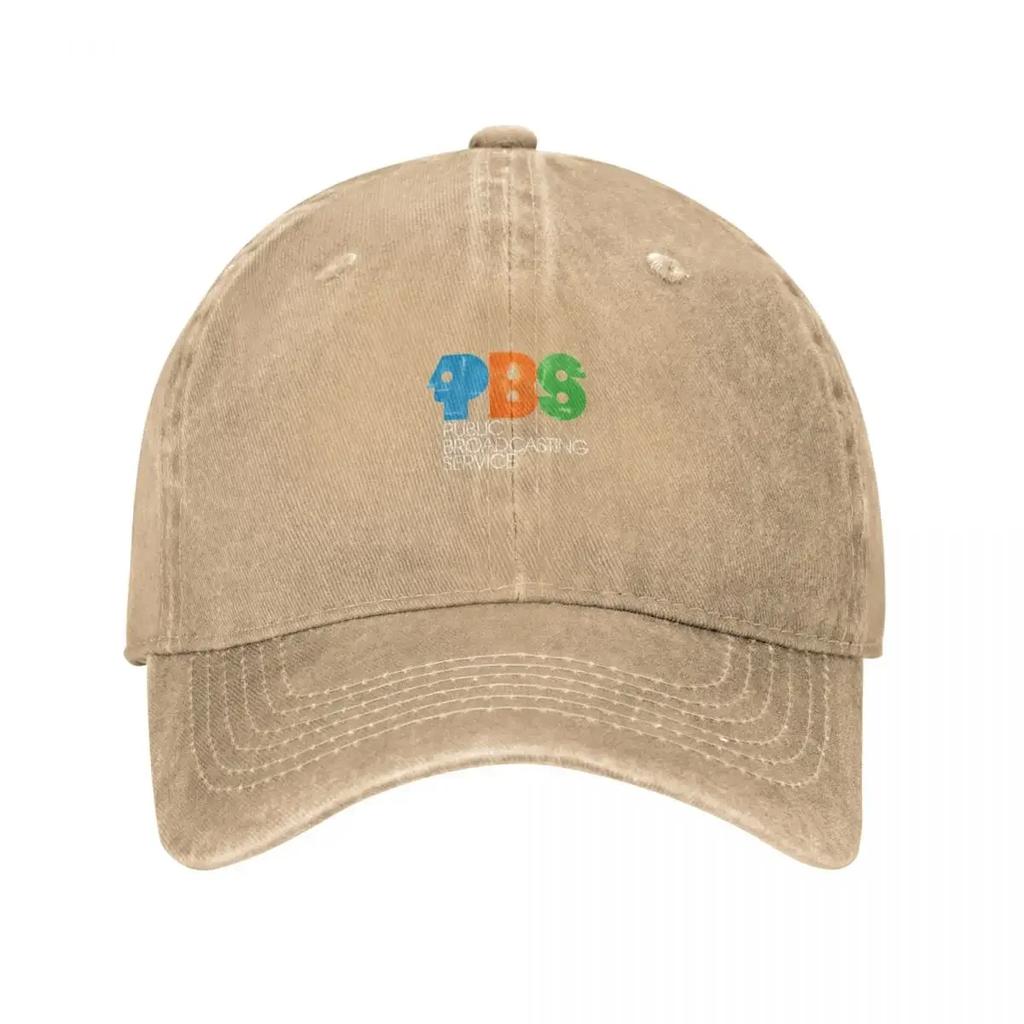 PBS Logo Distressed Baseball Cap New In Hat Vintage Hip Hop designer cap Designer Unisex Womens