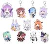XerathDIY 11-Piece Set Keychains for Events, Everyday Use, Costume Accessories, Moe Merchandise, Anime Bags, Cell Phones, Keys, Car Decorations