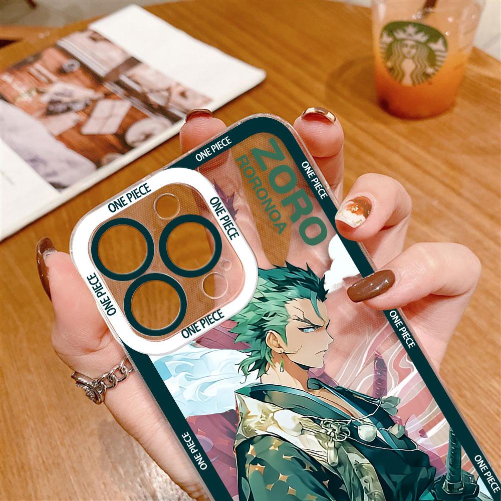 Roronoa Zoro One P-Piece Clear Phone Case For VIVO V20 V21 V21E V23 V23E V25 V27 V27E V29E V30E V30 V40 V50 V60 Y02 Y03 Cover