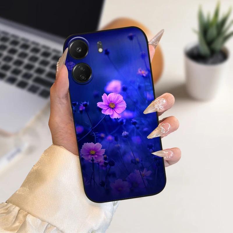 Модный чехол с животными для Xiaomi Redmi 13C Чехлы 13 C 4G 5G Силиконовый Мягкий ТПУ Чехол для телефона Funda Cover Для Redmi 13R Защитный Coque