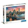 Puzzle 1500 pièces - clementoni - londres au crépuscule - paysage et nature - coloris unique