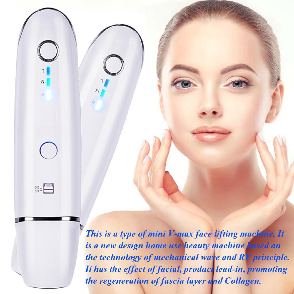 20 Вт Мини HIFU RF Радарные Линии V-образная Подтяжка Лица Против Морщин Подтяжка Кожи Ультразвуковой Аппарат для Лифтинга Лица Инструмент для Ухода за Лицом