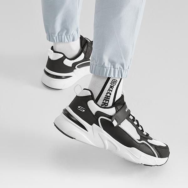 Skechers Повседневная обувь для детей Bob's, начальная школа, 406118L-BKW