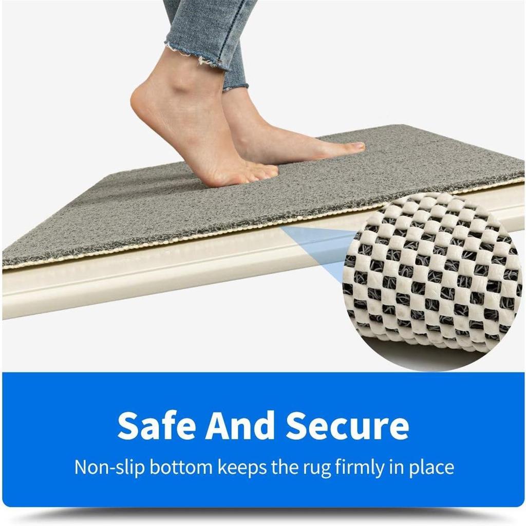 Трансграничный Нескользящий Коврик для Ванной Душа Массажный - Большой Сетчатый Низ Полное Покрытие Пола