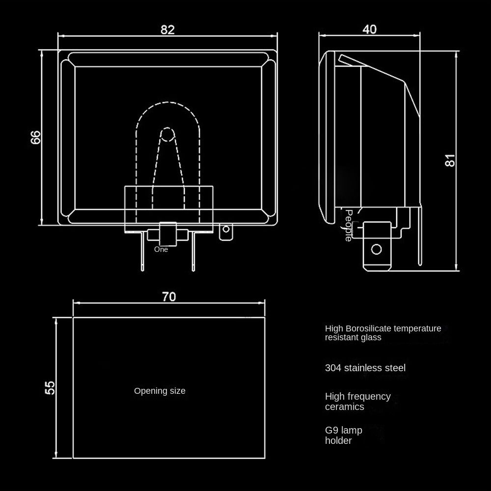 Высокотемпературная лампа для духовки Соляная лампочка для холодильника Горячая термостойкая лампа Высокая температура