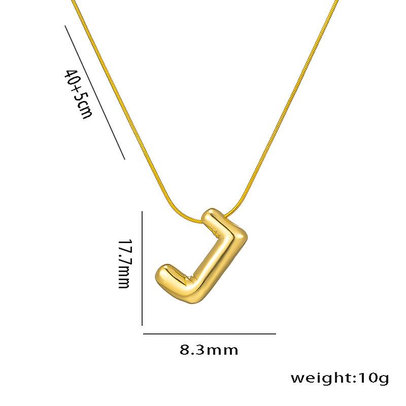 AZ алфавит из нержавеющей стали кулон ожерелье с буквой для женщин змеиная цепочка начальная буква ключицы колье ожерелья воротник ювелирные изделия подарки на день рождения