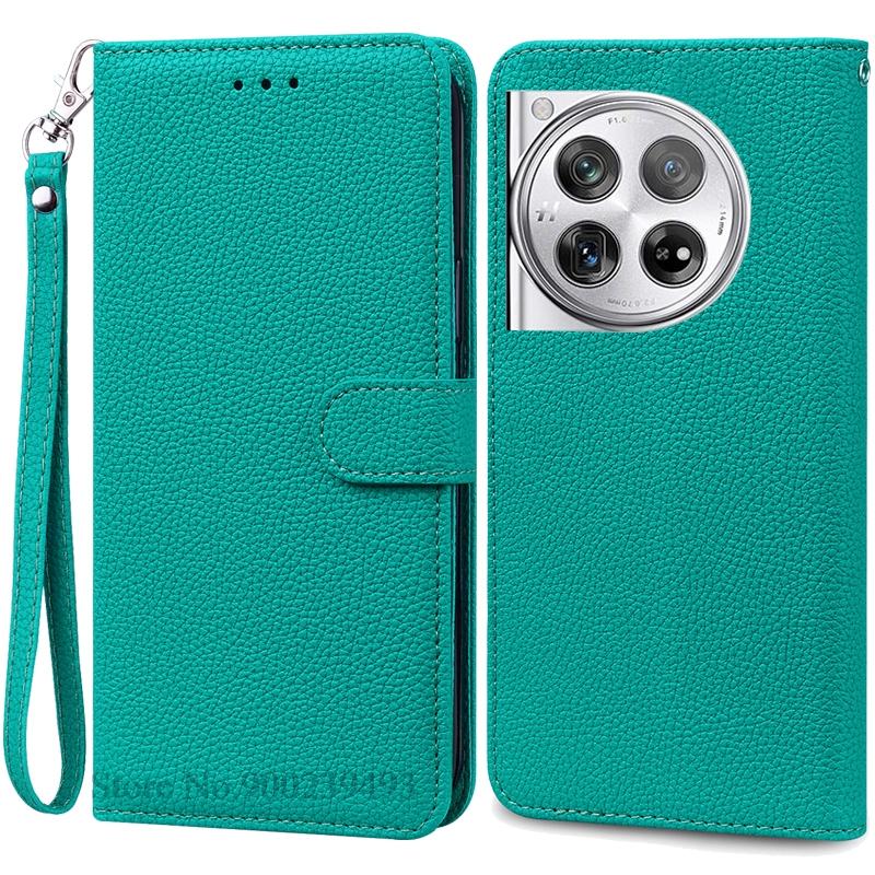 For Oneplus 12 Case Leather Wallet Flip Cover Phone Case For Oneplus 12 Coque Fundas For One Plus 12 Oneplus12 Phone Case Fundas