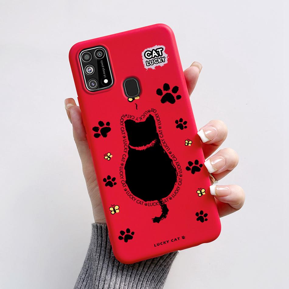 Чехол для Samsung Galaxy M31 Милый Мультяшный Задняя Крышка Силиконовый Мягкий TPU Чехлы для Телефона Для Samsung M31 Prime M 31 s Galaxy M31s Бампер