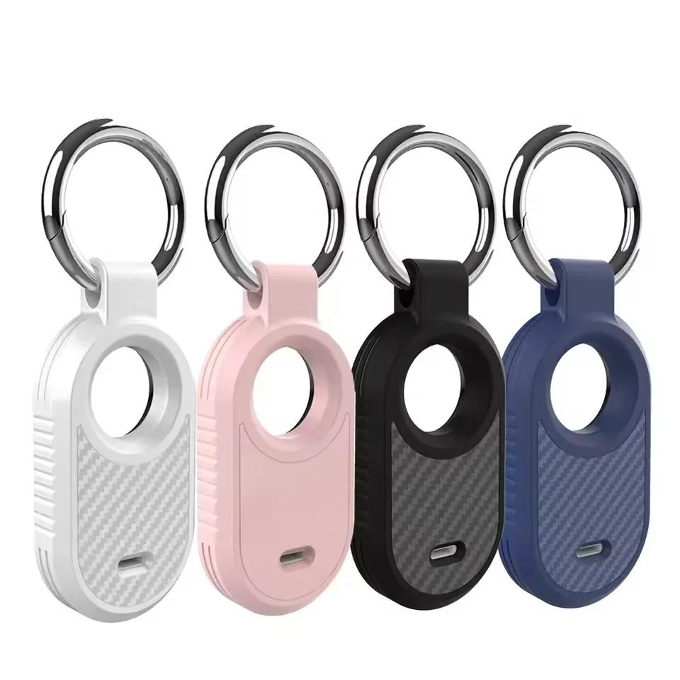 Новый чехол в стиле карбонового волокна для Samsung Galaxy Smart Tag 2, локатор против потери, брелок для рюкзака, силиконовая защита из ТПУ, задняя крышка