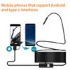 Эндоскоп 3-в-1 Type-C/MicroUSB для Android-телефонов, 5,5 мм, 1 м/2 м, Промышленный эндоскоп