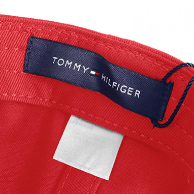 Tommy Hilfiger Кепка с логотипом Яблочно-красная 6941823 608