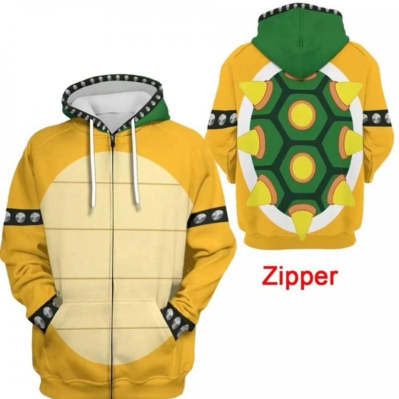2026 Super MLA Anime Cosplay Short Sleeve Hoodie Casual Sweatshirt Teens