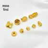 Золотисто-бронзовые бусины-разделители Пиксиу Фу с высокой стойкостью цвета для браслетов и подвесок своими руками
