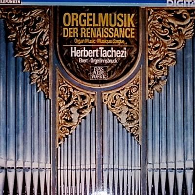 LP Запись ГЕРБЕРТ ТАХЕЗИ - Органная музыка Ренессанса 642587AZ Telefunken 1980 Германия Классика Б/У