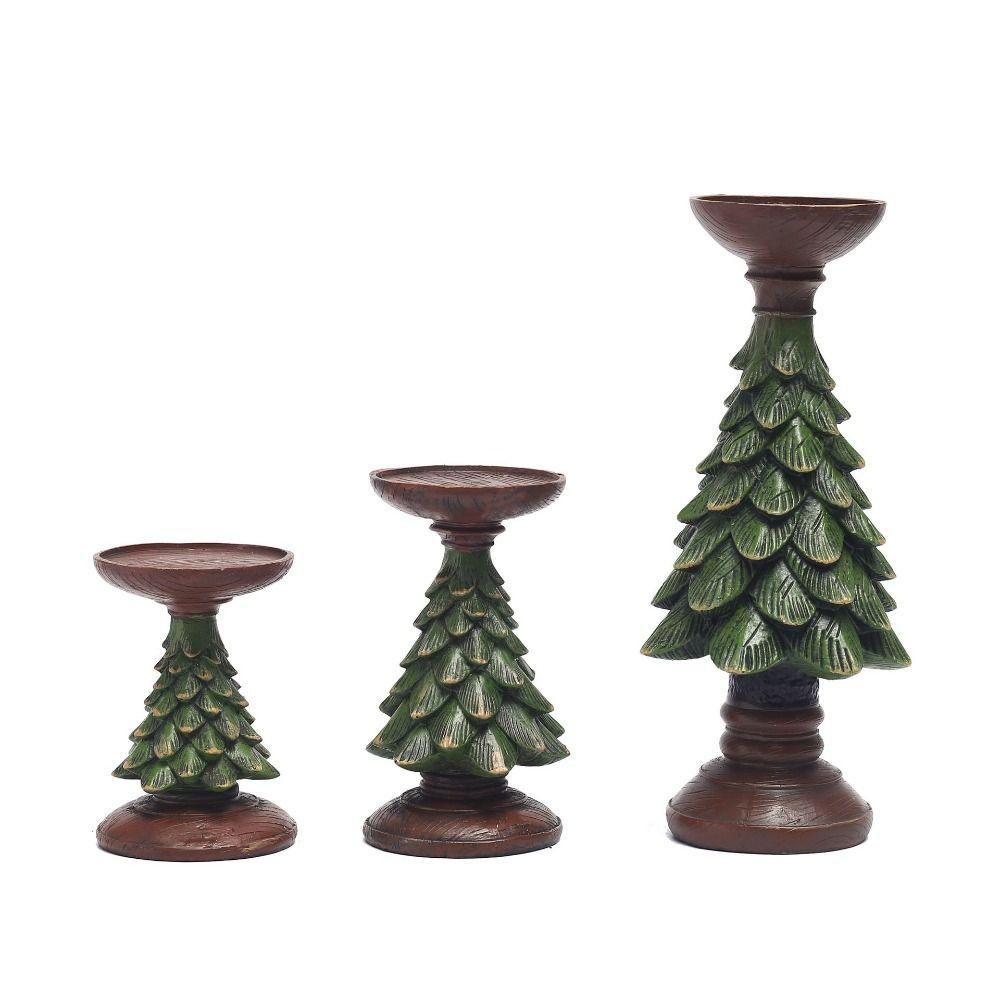 Decorative Design Christmas Candlestick Desktop Decoration Candle Holder Home Decoration