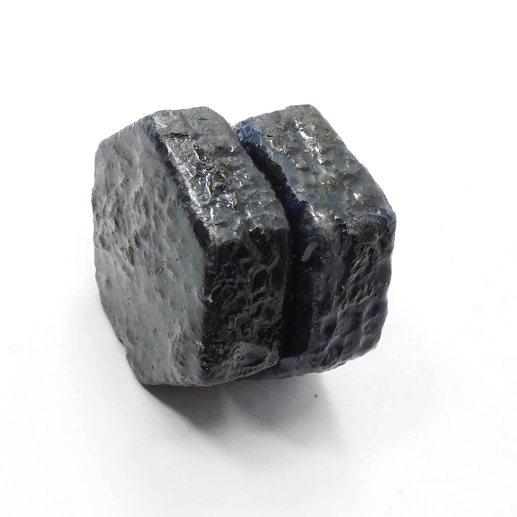 Natural Blue Sapphire Loose Gemstone Rough 616.05 ct Uncut September Birthstone for Gem Collections