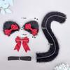Sweet Lolita Cat Ears Headgear Maid Bow Cos Beast Ears Lo Lady Headgear Lolita Cat Ears Hairpin