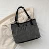 Spacious Trendy 2023 Summer Tote Bag Urban Style Soft Bucket Handbag For Women