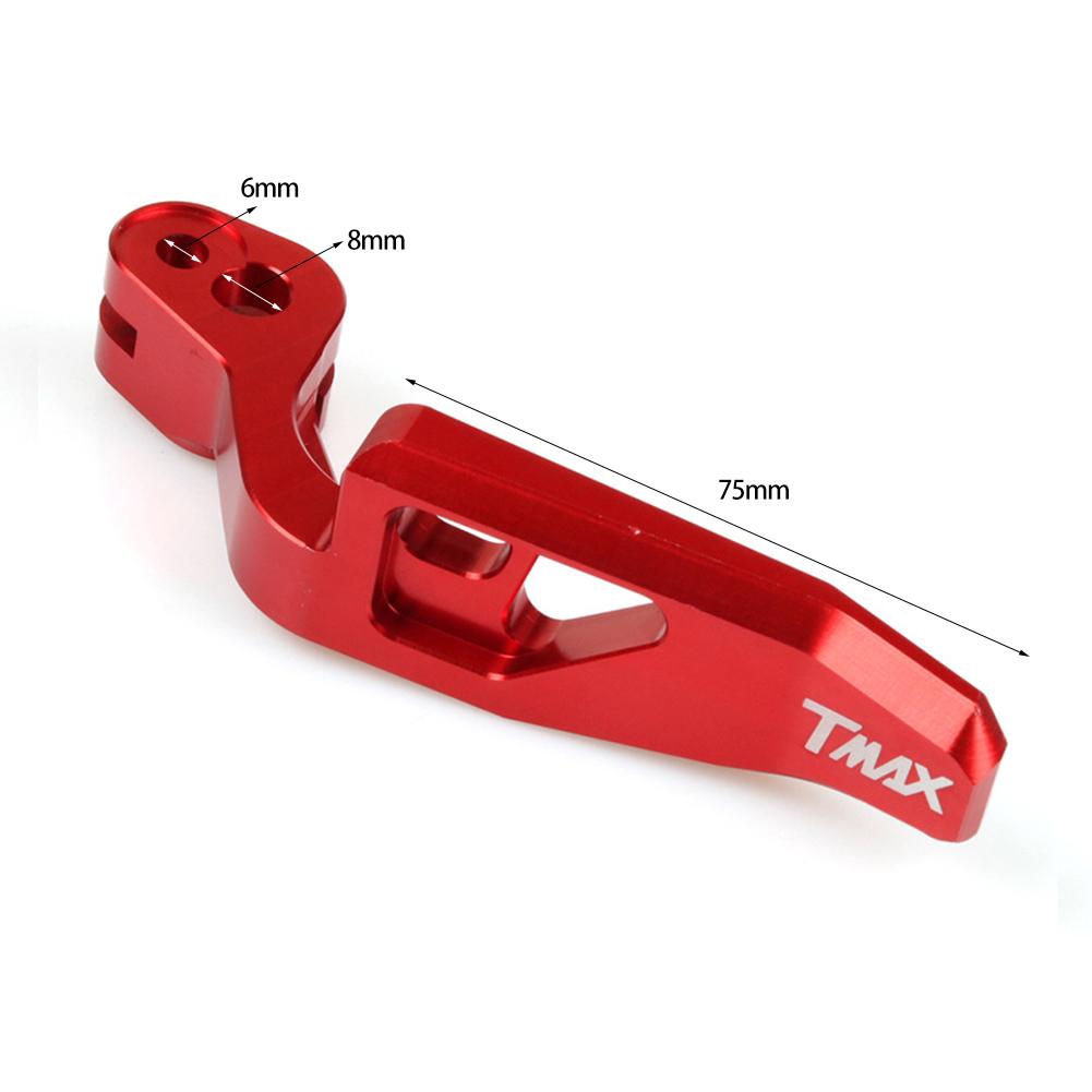 Для yamaha TMAX 500 2008-2011 TMAX 530 2012 2013 2014 2015 2016 XP530 красный мотоцикл алюминиевый рычаг стояночного тормоза один