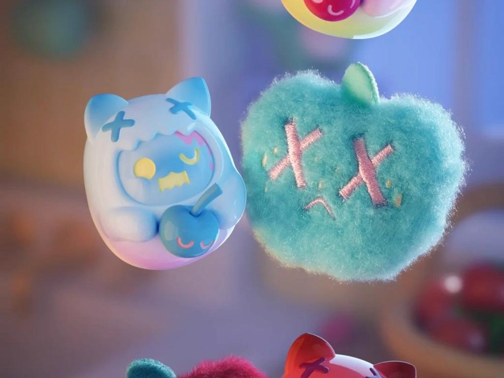 В наличии Поиск Единорога ShinWoo Серия Наклеек Любовь Мини Слепая Коробка Призрачный Медведь Модные Игровые Аксессуары Подарки