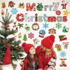 Christmas Window Stickers Christmas Wall Sticker Kids Room Wall Decals Merry Christmas Decorations for Home New Year Stickers