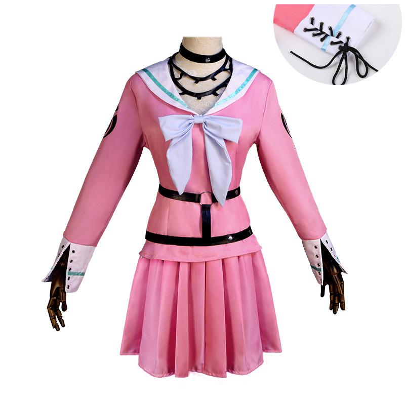 Danganronpa Miu Iruma Cosplay Costume, Anime Role Play Outfit for Halloween Party
