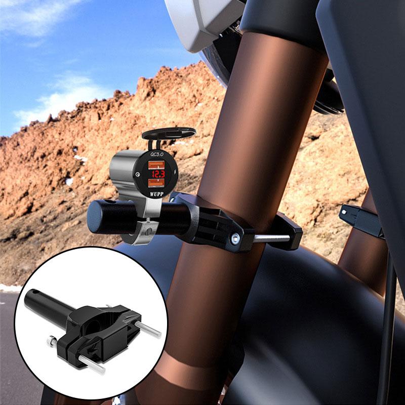 Кронштейн для крепления фары мотоцикла, удлинитель стойки, модифицированная подставка для крепления фары, держатель для фонаря, аксессуары для переоборудования