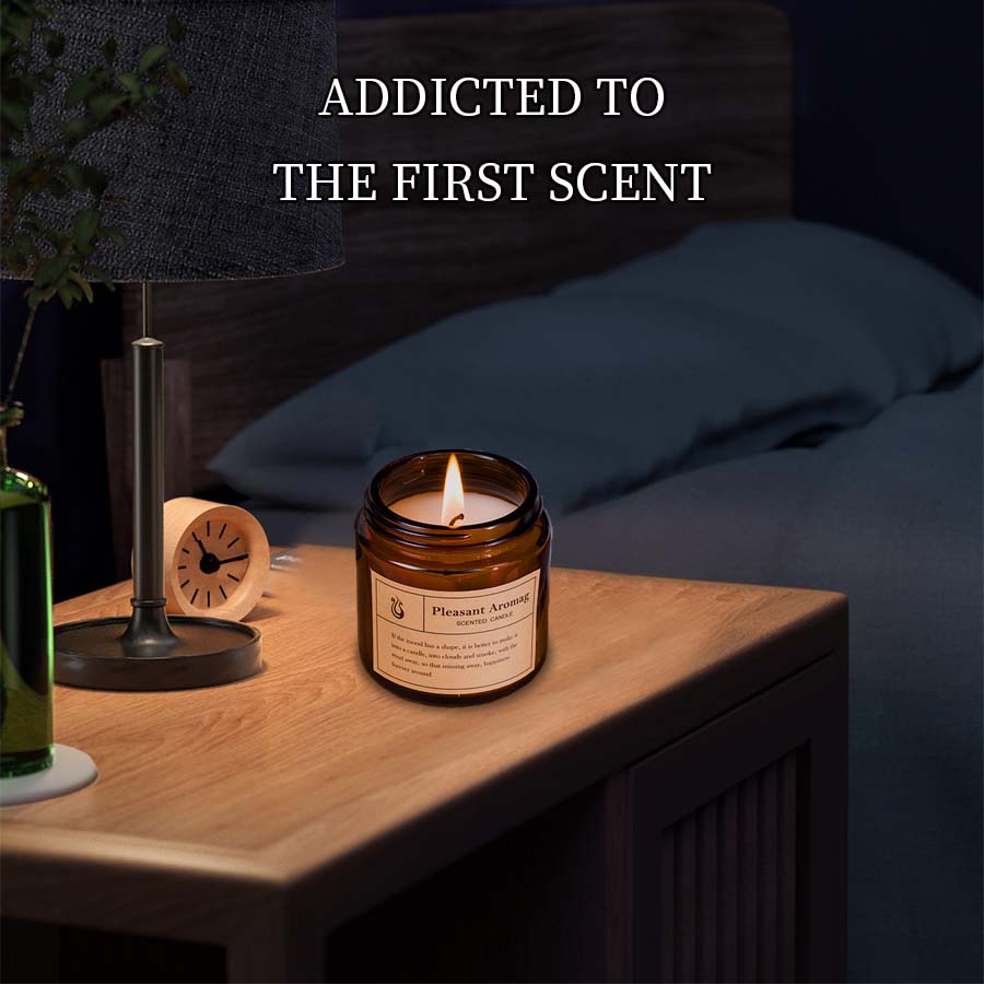 1 шт. Декоративная ароматическая свеча с ароматом лаванды, бездымная, свеча для торта-фейерверк, комнатная, из кокосового воска, декор для дома, ко Дню святого Валентина