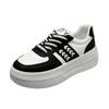 Fashion Thick Soled Sponge Cake Shoes For Women Spring Autumn Casual Versatile Sports Board Shoes Height Increasing Small White Shoes